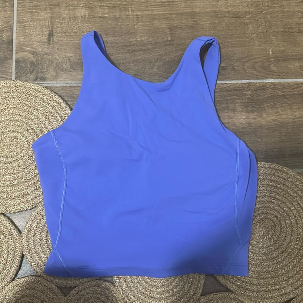 lululemon athletica Purple High-Neck Align Tank Top